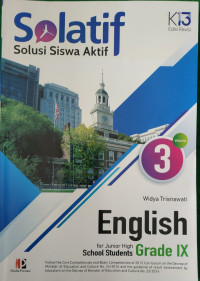 Solatif Solusi Siswa Aktif English for Junior High School Students Grade IX