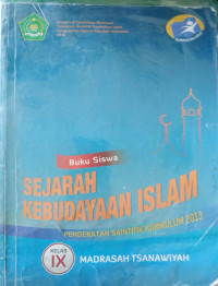 SEJARAH KEBUDAYAAN ISLAM