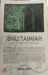 IBNU TAIMIAH Sejarah Hidup dan Pemikiran