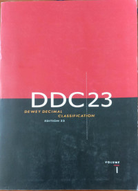 DDC 23 EDTION 23