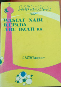 WASIAT NABI KEPADA ABU DZAR R.A