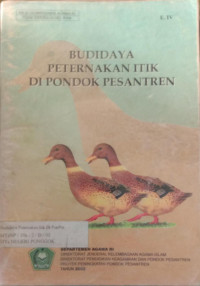 BUDIDAYA PETERNAKAN ITIK