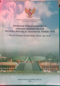 PANDUAN PEMASYARAKATAN UUD RI 45