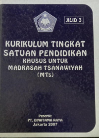 KTSP KHUSUS UNTUK MTs