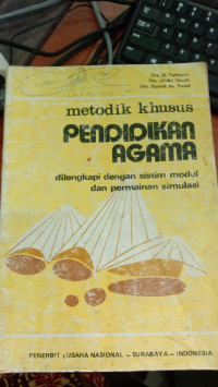 metodik khusus
PENDIDIKAN AGAMA