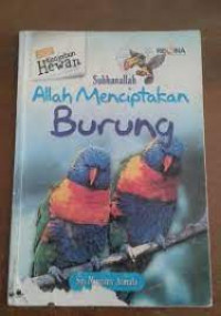 SUBHANALLAH : ALLAH MENCIPTAKAN BURUNG