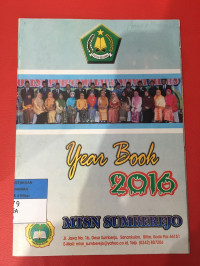 YEARBOOK 2016 MTsN SUMBEREJO